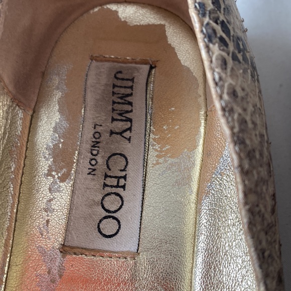 Jimmy Choo Snakeskin flats - Picture 3 of 8